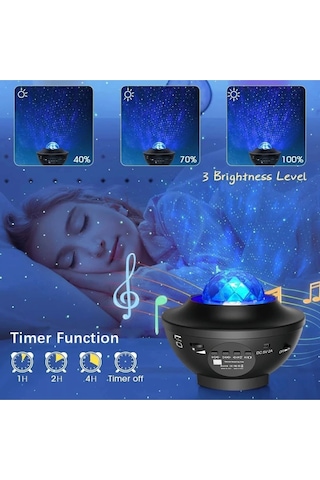 Buğz Galaxy Cover Multifonksiyon Projektör
