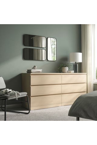 Ikea Lindbyn Duvar Aynası 28x60 Cm Siyah