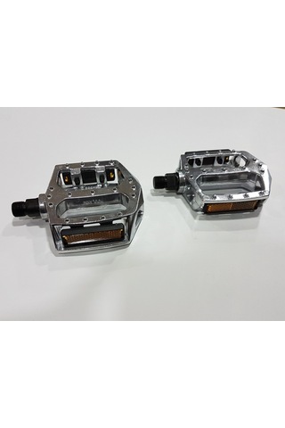 Neco Platform Geniş Bisiklet Pedal Silver Renk