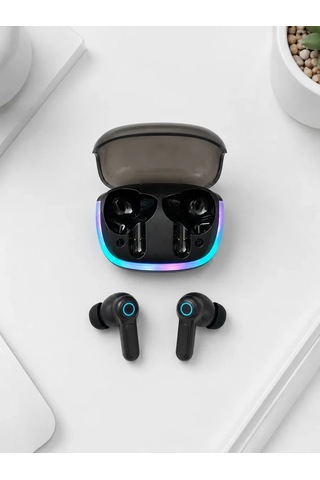Bluetooth 5. 4 Tws Kablosuz Kulaklık Quad Enc Mikrofonlu Rgb Şarj Kutulu Hd Ses ..