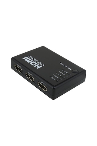 Powermaster Pm-8342 5 Giriş 1 Çıkış Hdmı 2.0 4k 60hz Switcher Toplayıcı Kumandalı