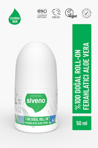 Siveno Aloe Vera İçerikli Vegan Roll-On Deodorant 50 ML
