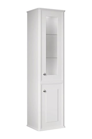 Kale Miro 42 Cm Mat Beyaz Boy Dolabı Sağ