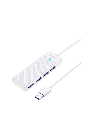Orico 4 Portlu Usb 3.0 Yüksek Hızlı 5 Gbps Hub Çoklayıcı Beyaz