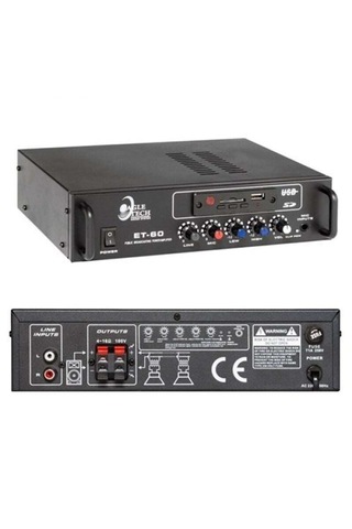 2 Li Siyah Tavan Hoparlörlü Ses Sistemi Mağaza Kafe Ofis Müzik Sistemi