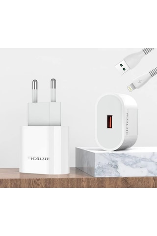 Hytech Hy-xc34l Hızlı Şarj Cihazı 3,4a Lightning Apple Uyumlu iPhone Şarj Alet