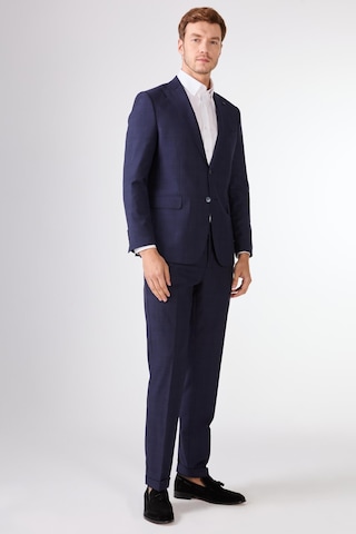 Dufy Erkek Regular Fit Sivri Yaka Lacivert Takım Elbise-18756