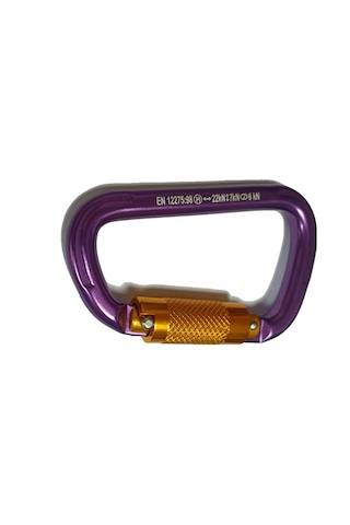 Adela AF-76 Alüminyum Alaşımlı Twistlock Karabina EN12275:98 EN 362