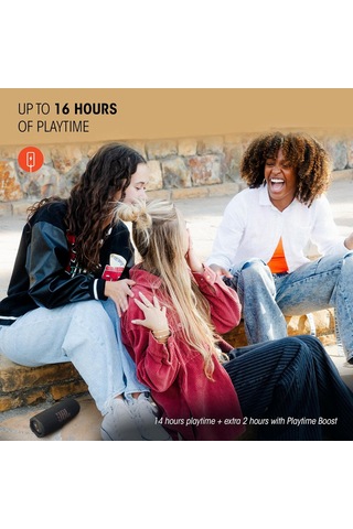 Flip 7 - Taşınabilir Su Geçirmez Ve Düşmeye Dayanıklı Hoparlör, Yapay Zeka Ses Arttırmalı Kalın Pro Ses, 16 Saat Çalma Süresi Ve Değiştirilebilir Aksesuarlara Sahip Pushlock Sistemi Kırmızı