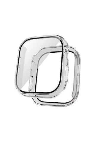 Watch Series 10 Uyumlu 42 Mm Ekran Koruyucu Kılıf Şeffaf