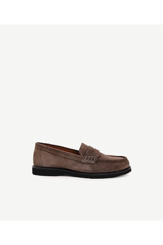 Yargıcı Düz Deri Loafer 25ykay4102p 025 VIZON