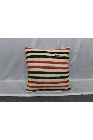 Zehra Abla Halı Yeni El Dokuma Dekoratif Kilim Kırlent Yastık Kılıfı 6235