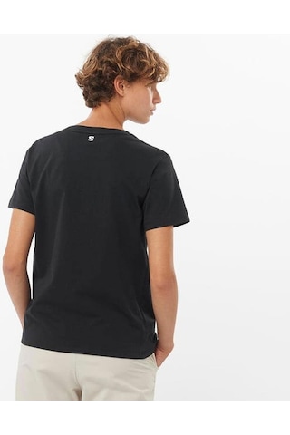Salomon Logo Kadın Tişört C-sal221770b30g01 Siyah