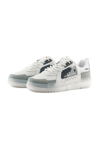 Planet Unisex Sneakers - Beyaz Mavi 001