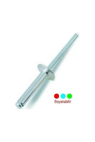 Alüminyum Pop Perçin Bombe Kafa 3.2x12 Mm - 100 Adet