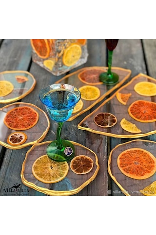 Ultra Şeffaf Parlak Epoksi Reçine 6 Kg + 10 Renk Sıvı Sedefli