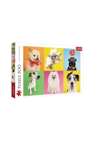 37378 Trefl.Dogs 500 Parça Puzzle