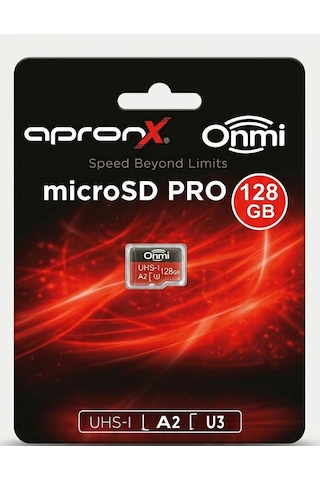 Apronx 128gb Micro Sd A2 U3 Uhs-ı Tf Hafıza Kartı