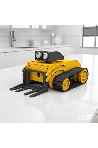 Arduino Builder Pist Robotu Plastik Parçaları Vida Seti Dahil