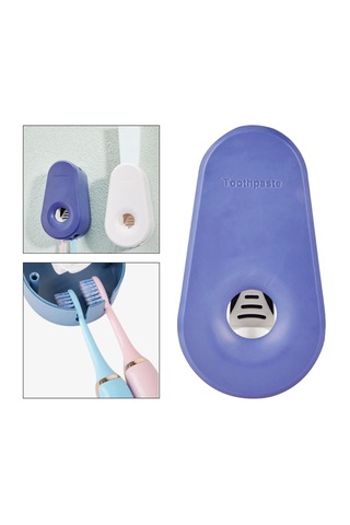 Homyl Banyo Tuvalet Için Duvara Monte Otomatik Diş Macunu