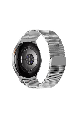 Samsung Galaxy Watch 4 5 6 7 Seri 40 42 43 44 46 47mm Uyumlu Manyetik Milanese Loop Metal Kordon