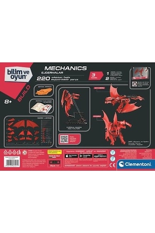 Clementoni Mekanik Laboratuvarı Uçan Ejderha 64327