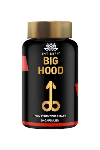 Altın Kapak Erkekler Için Yeni Erkek Performans Intimify Bıg Hood 30 Kapsül Diğer