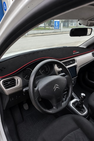 Citroen C-elysee Uyumlu Ön Gösterge Paneli Torpido Kaplama Koruma Halısı Siyah