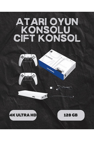 M15 Retro Konsol 20.000 Oyunlu, Çift Gamepadli, 4k Hdmı - Lisinya