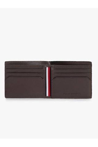 Tommy Hilfiger Th Central Mını Cc Wallet Erkek Kahverengi Cüzdan - Am0am14495
