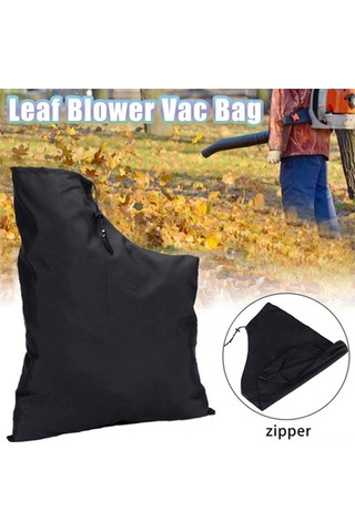 Didadodo 420d Oxford Kumaş Yaprak Toplama Çantası - Fermuarlı, Su Geçirmez, Dayanıklı Siyah, Kumaş Toplama Siyah