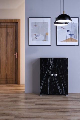 Prenses Çok Amaçlı Ayakkabı Erzak Mutfak Banyo Dolabı Siyah