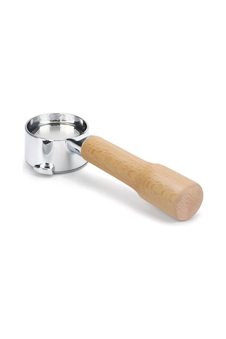 Qingmipy Breville 880/870/850 Kahve Makinesi İçin 54mm Ahşap Saplı Yeniden Kullanılabilir Kahve Portafiltre Seti Diğer