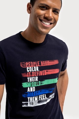 Loft Lf2035777 Ss Erkek T-shirt Navy