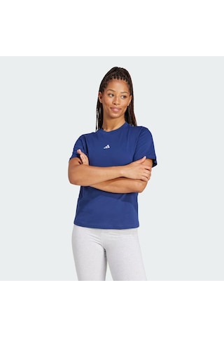Adidas Essentials Small Logo Cotton Kadın Tişört C-adıjc5947b30a00 Lacivert