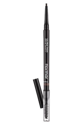 Flormar Kaş Kalemi & Fırçası - Ultra Thin Brow Pencil - 002 Light Brown - 8690604572113