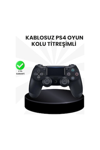 Şarjlı Kablosuz Ps4 Oyun Kolu Titreşimli Hassas Kontrol Diğer