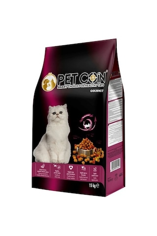 Petcoin Gurme Yetişkin Kedi Maması 15 KG
