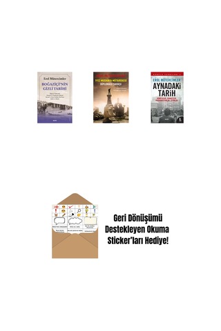 Boğaziçi Nin Gizli Tarihi + 1922 Mudanya Mütarekesi Diplomasi Savaşı + Aynadaki Tarih + Okuma Sticker'ları