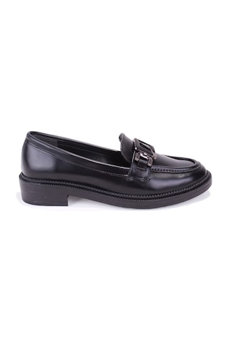 Dagoster Dza07-863701 Siyah Günlük Loafer Kadın Ayakkabı