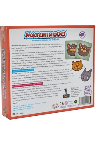 Matchingoo Hafıza ve Eşleştirme Oyunu Kedigiller