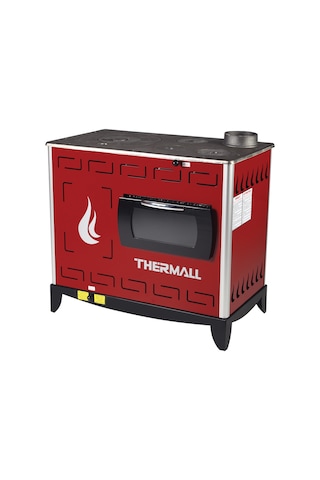Thermall T-20 Ks Kuzine Kovalı Kalorifer Soba-20.000 Kcal-23.2 Kw