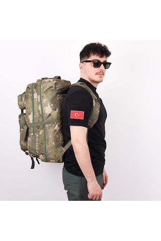 Kordak 65 Lt Jandarma Kamuflaj Outdoor Sırt Çantası Jandarma Çok Renkli