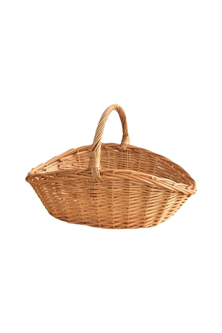 Homyl Dokuma Piknik Sepeti Kapları Paskalya Şeker El Saklama Kahverengi