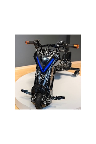 36v 350w Elektrikli Drift Scooter 3 Hızlı 25 Km/h 100 Kg Taşıma Kapasiteli Siyah Siyah