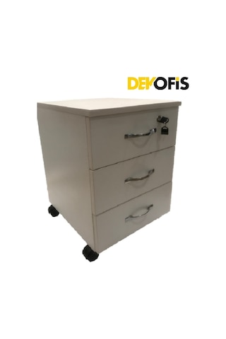 Dekofis Üç Çekmece Dolap - Dekofis