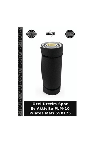 Özel Üretim Spor Ev Aktivite Plm-10 Pilates Matı 55x175 Çok Renkli