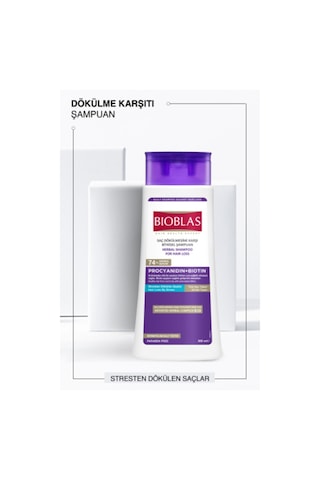 Bioblas Procyanidin Dökülen Saçlar Için Şampuanı 360 Ml X 2 Adet Tüm Saçlar
