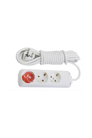 Almera 3lü 5mt Topraklı Topraklı Priz Kdo