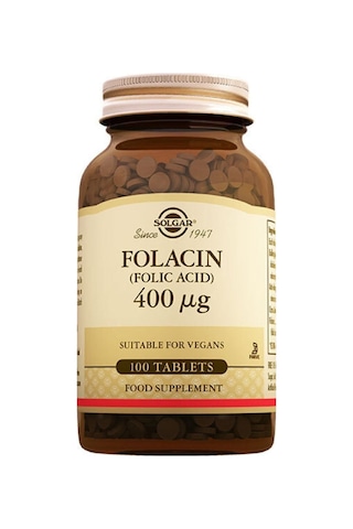 Solgar Folacin 400 Mcg 100 Tablet